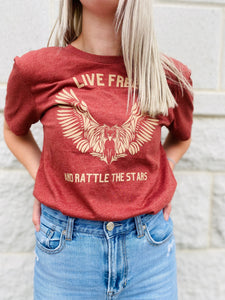 T-Shirt Busy Ferns- Rattle the Stars