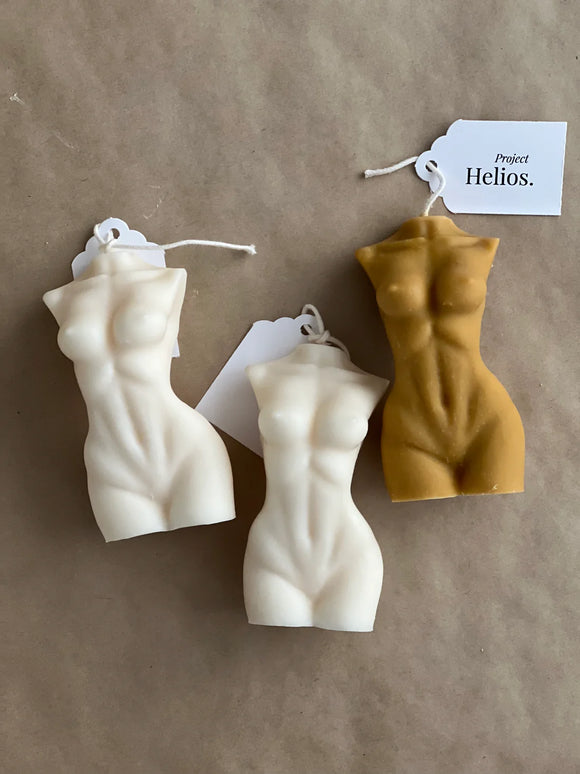 Project Helios: Female Body Candle