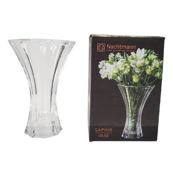 7X4 Saphir Crystal Vase