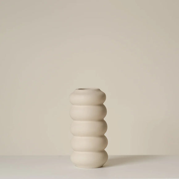 Tall Circular Ceramic Vase