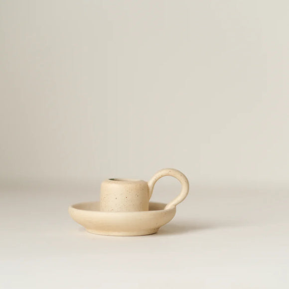 Mini Teacup Candle Holder - Rose and Vine Florals